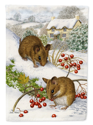 Wood Mice and Berries Flag Garden Size ASA2028GF