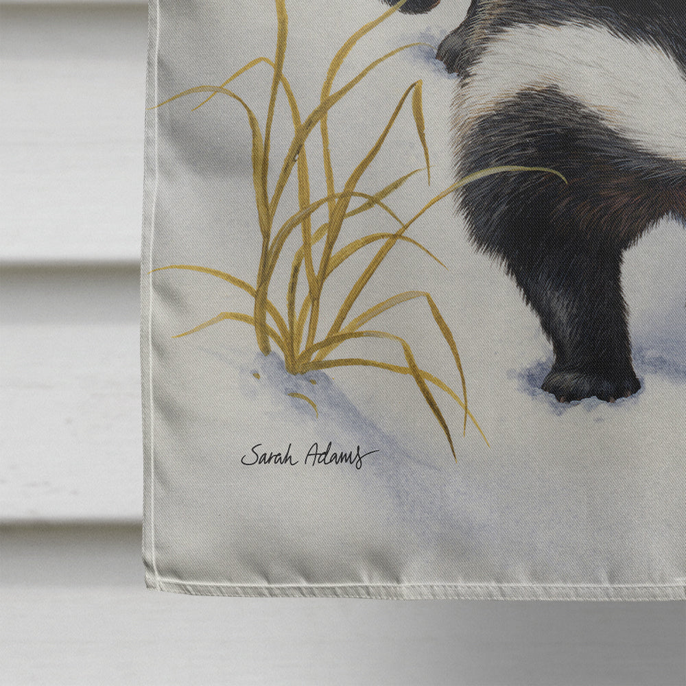 Badgers on the Move Flag Canvas House Size ASA2038CHF