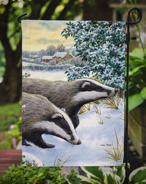Badgers Two of a Kind Flag Garden Size ASA2041GF