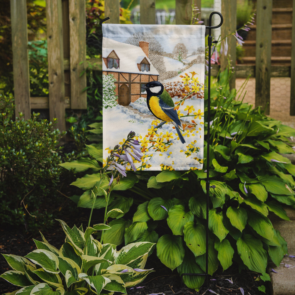 Caroline's Treasures Great Tit Garden Flag – Decorative Outdoor Yard Flag ASA2052GF
