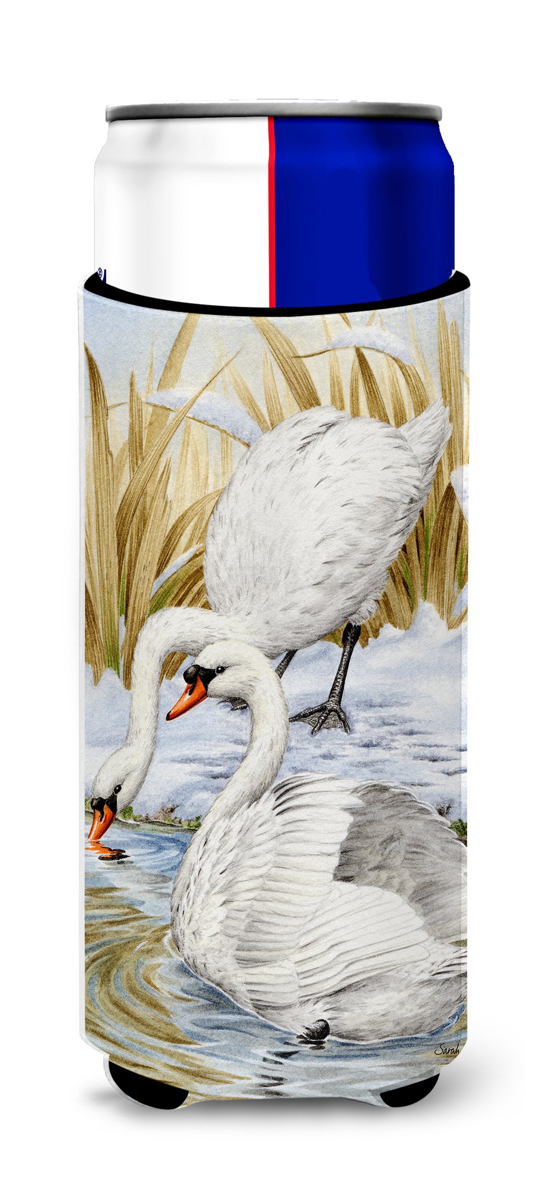 White Swans Ultra Beverage Insulators for slim cans ASA2061MUK  the-store.com.