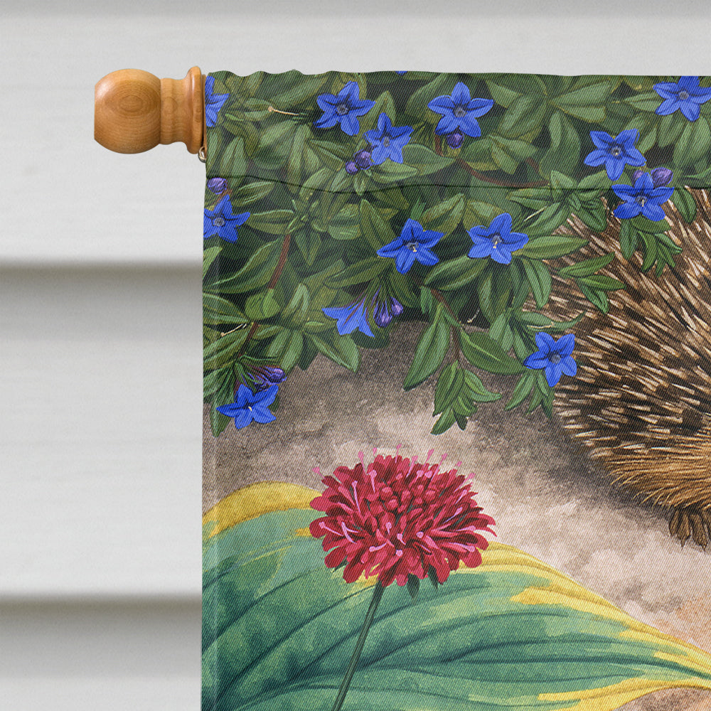 Hedgehogs Flag Canvas House Size ASA2072CHF
