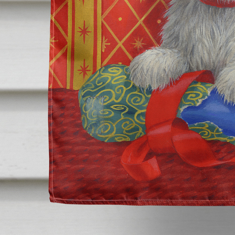 Westie Christmas Packages Flag Canvas House Size ASA2080CHF  the-store.com.