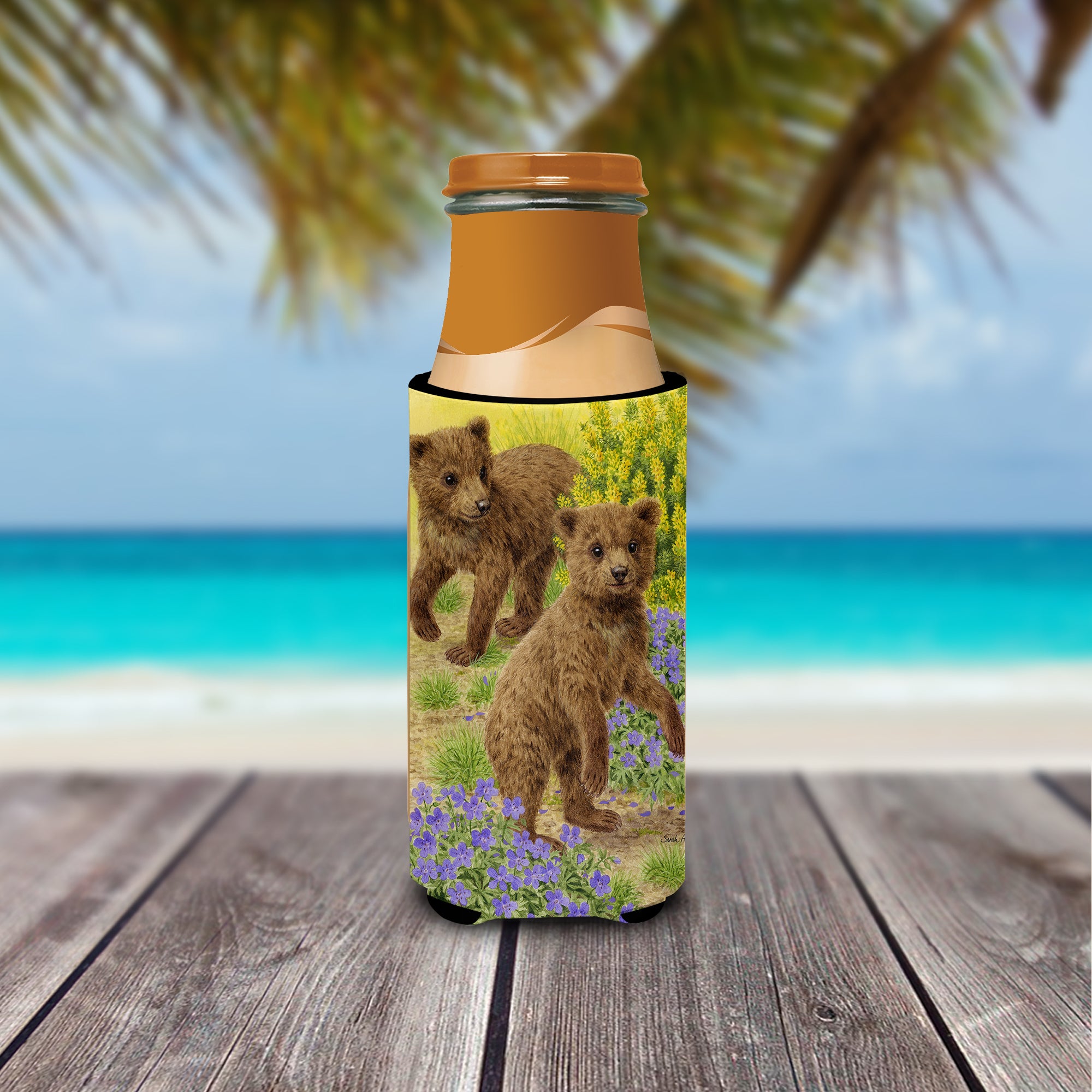 Bear Cubs Ultra Beverage Insulators for slim cans ASA2085MUK  the-store.com.
