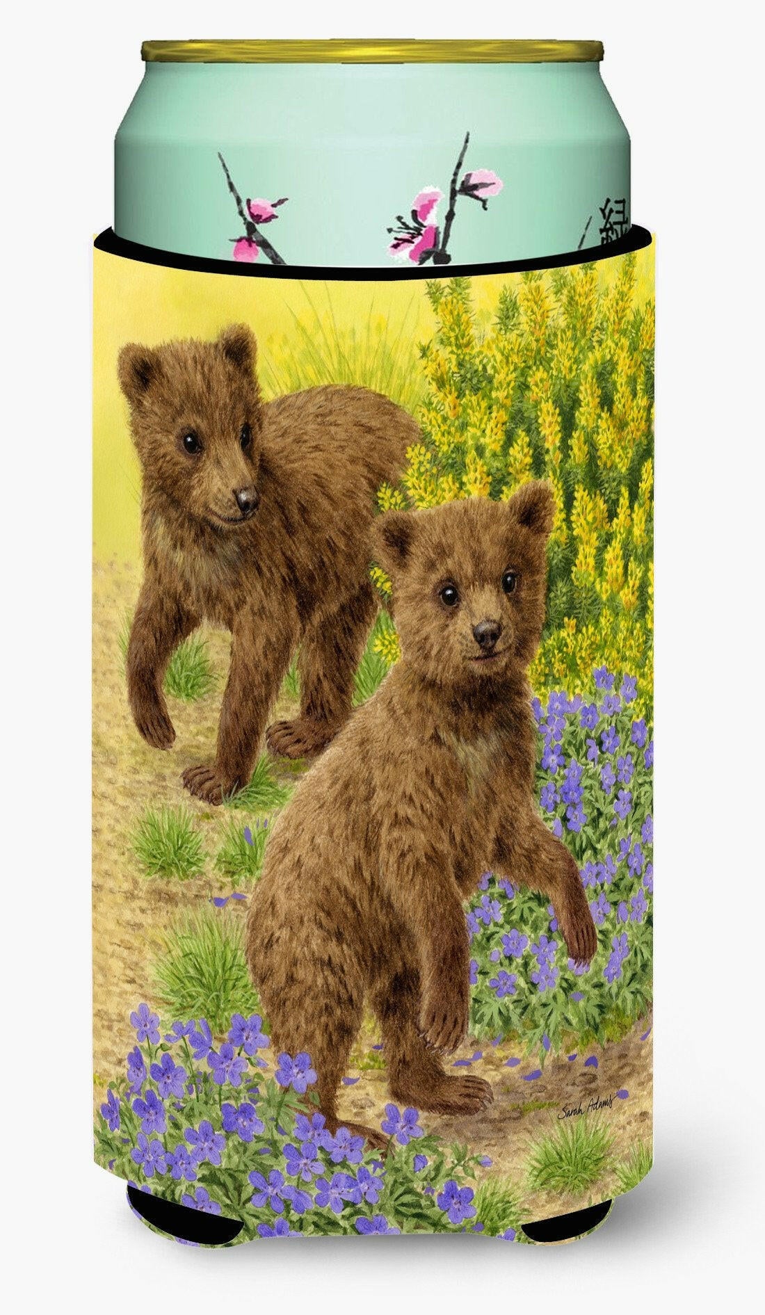 Bear Cubs Tall Boy Beverage Insulator Hugger ASA2085TBC by Caroline&#39;s Treasures