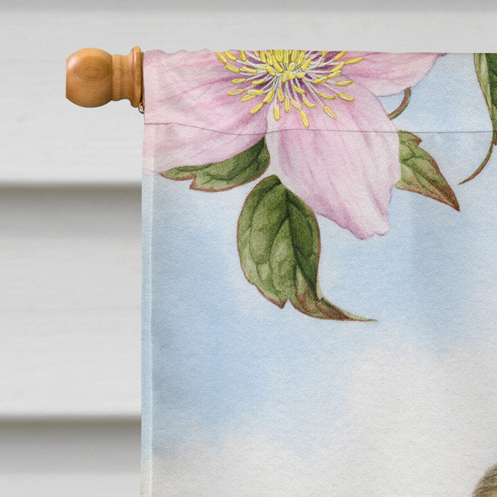 Spotted Flycatcher Flag Canvas House Size ASA2088CHF  the-store.com.