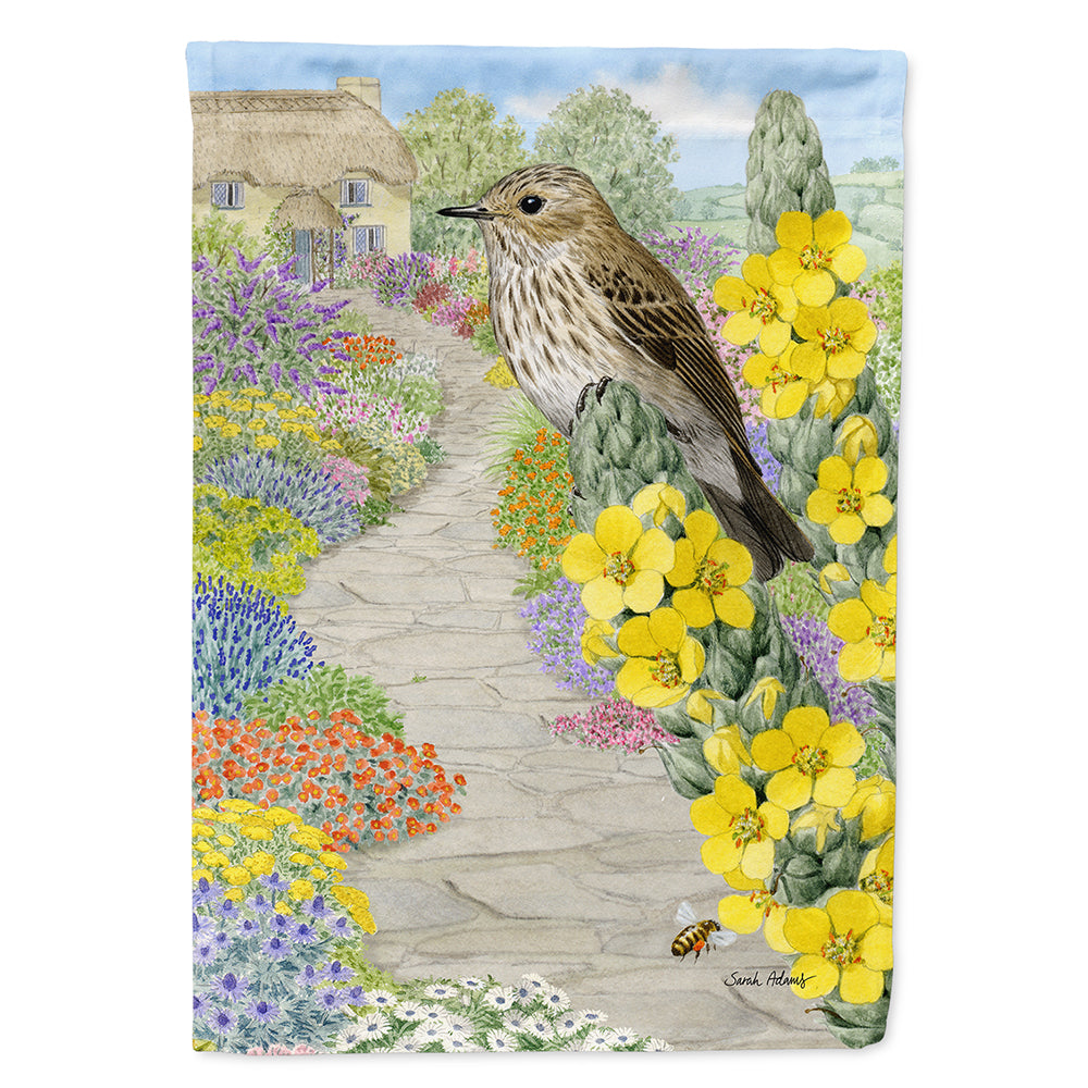 Spotted Flycatcher Flag Canvas House Size ASA2095CHF  the-store.com.