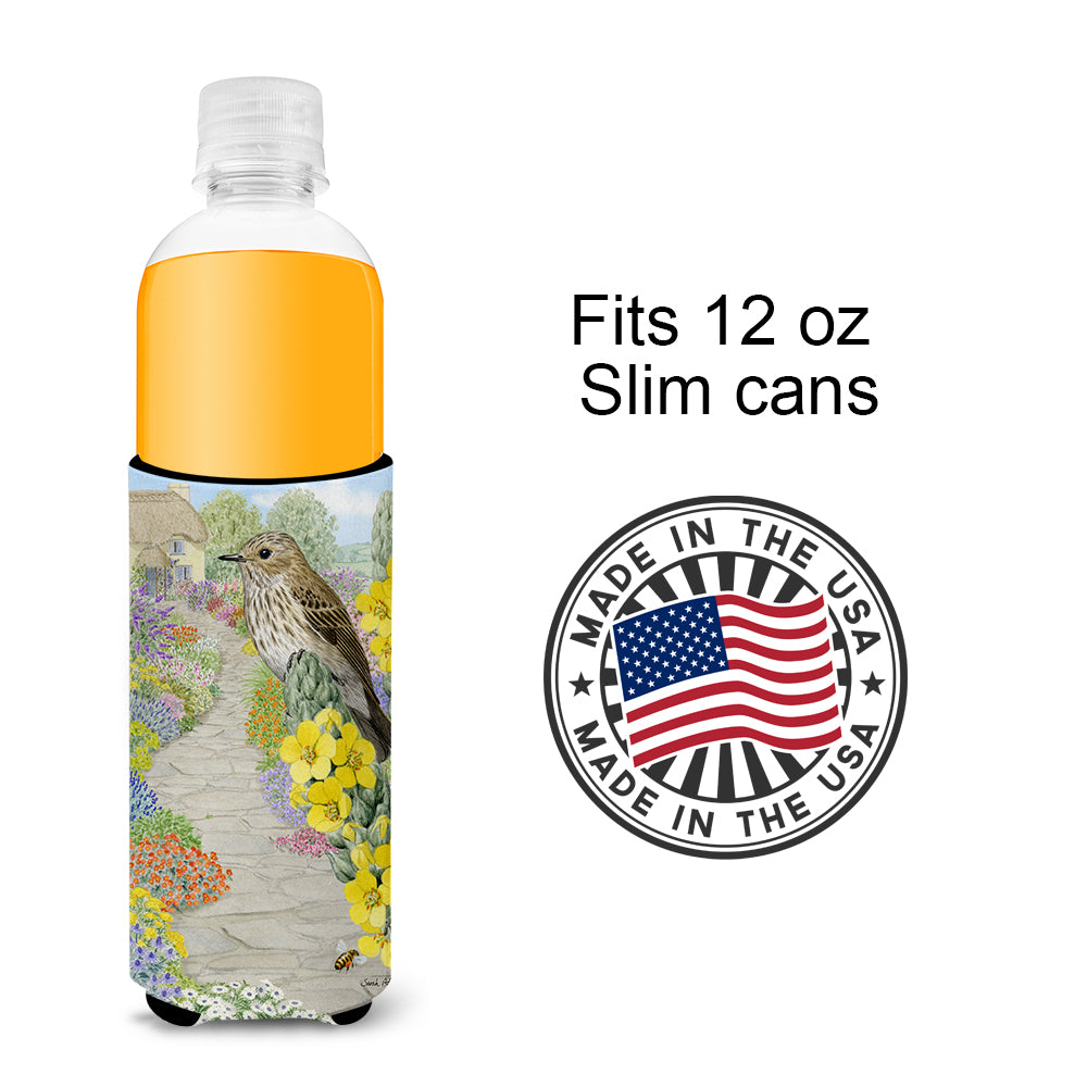 Spotted Flycatcher Ultra Beverage Insulators for slim cans ASA2095MUK  the-store.com.