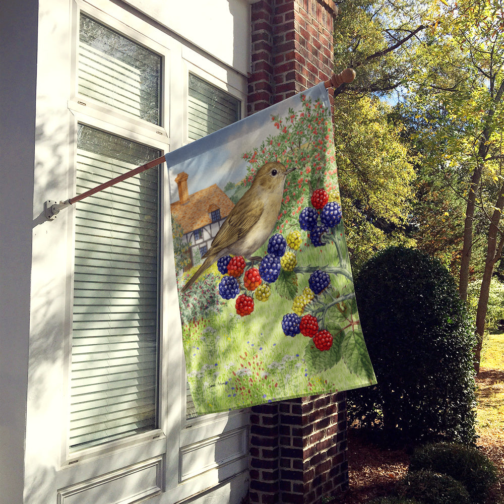 Garden Warbler Flag Canvas House Size ASA2096CHF