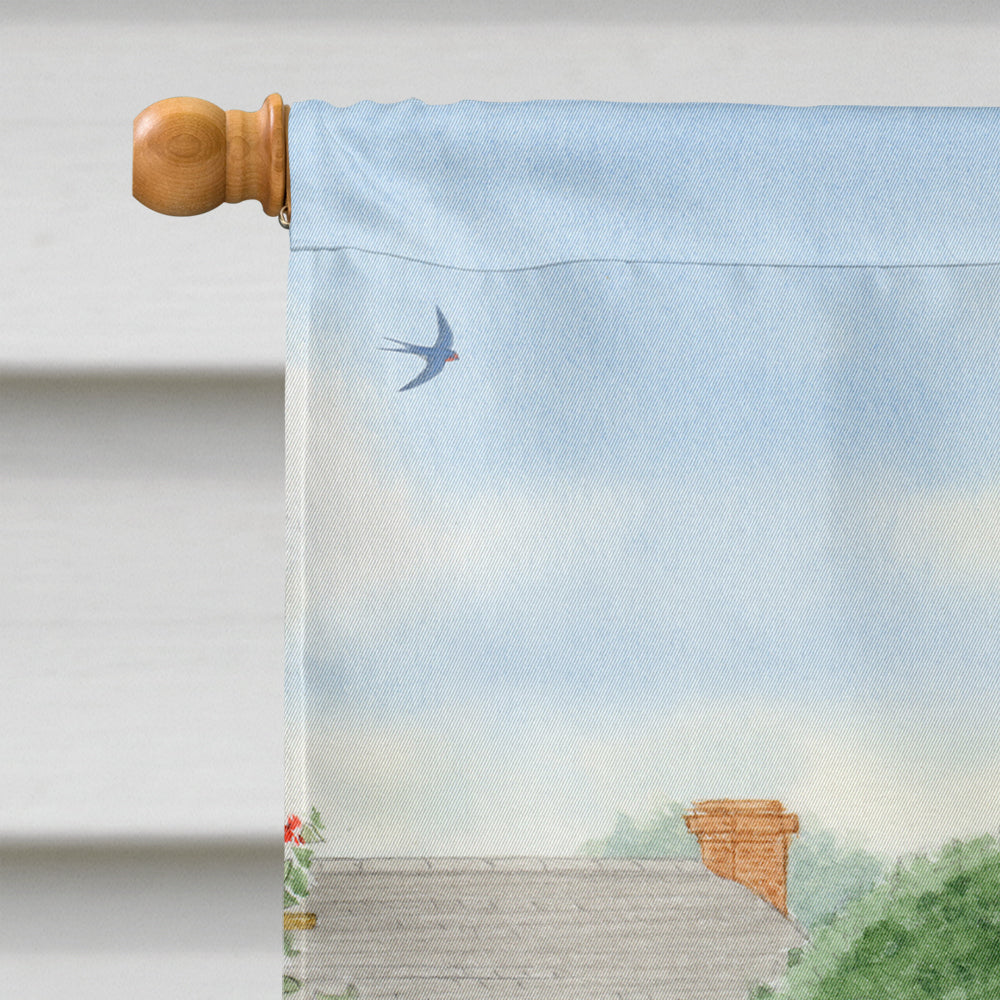 Spotted Flycatcher Flag Canvas House Size ASA2100CHF  the-store.com.