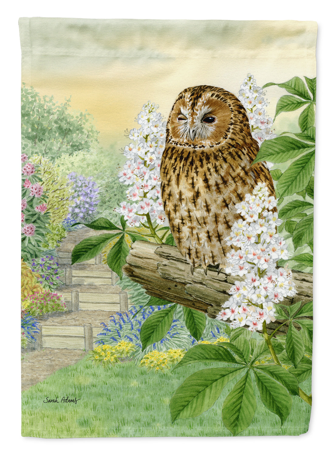 Tawny Owl Drapeau Jardin Taille ASA2101GF