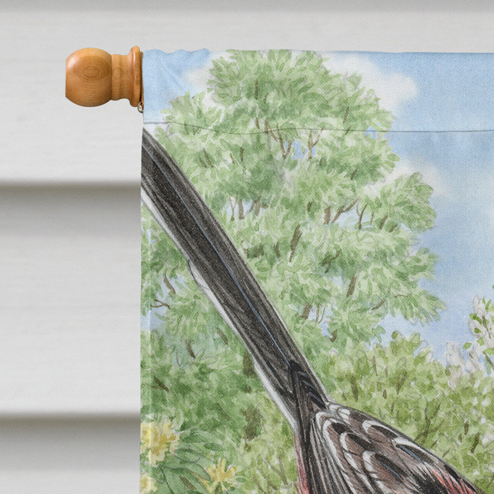 Long Tailed Tits Flag Canvas House Size ASA2102CHF  the-store.com.