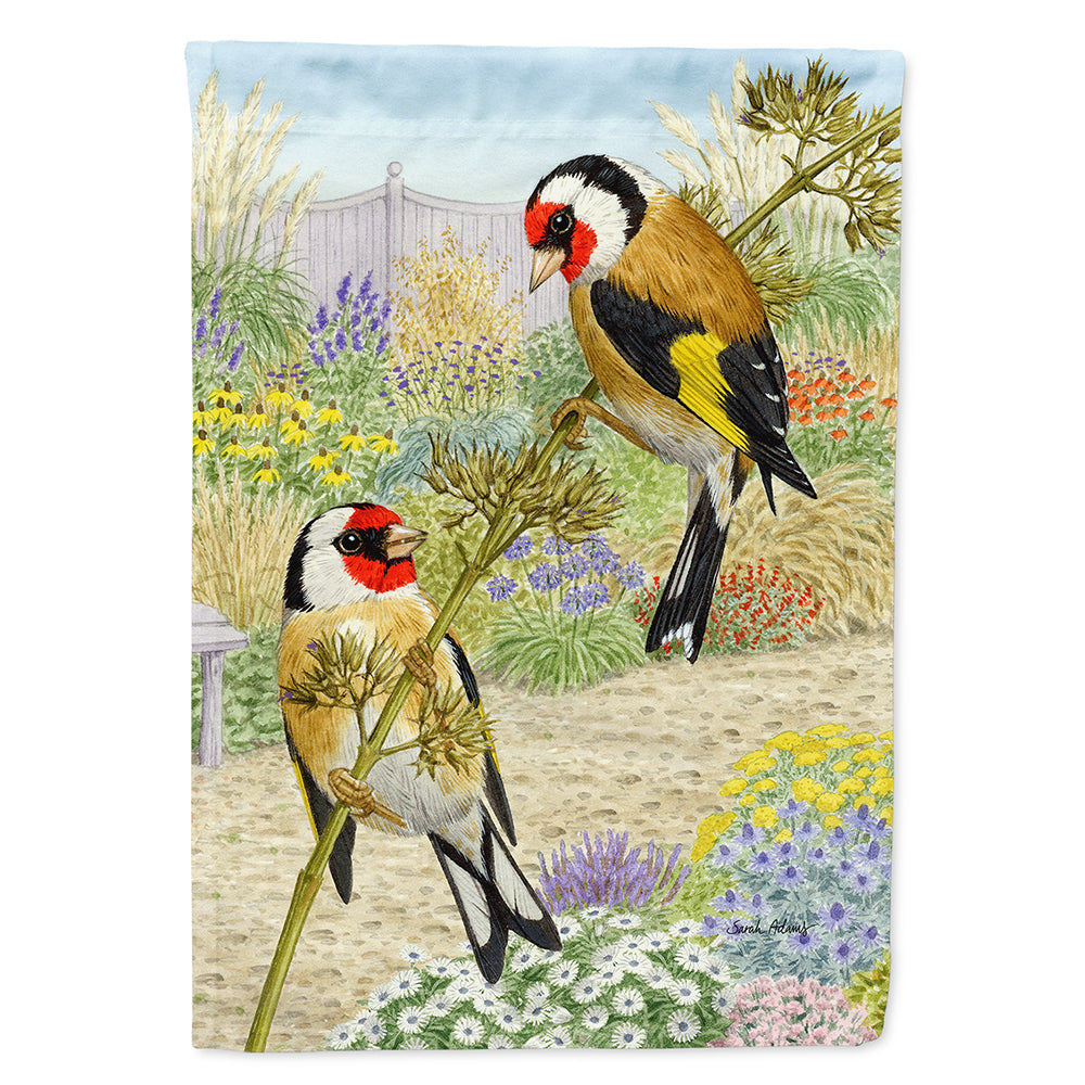 European Goldfinches Flag Canvas House Size ASA2103CHF  the-store.com.