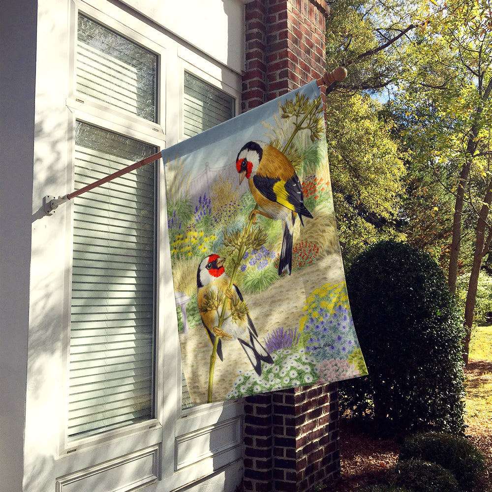 European Goldfinches Flag Canvas House Size ASA2103CHF  the-store.com.