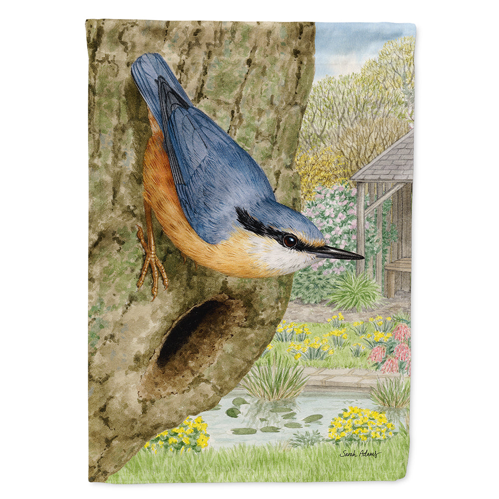 Red-breasted Nuthatch Flag Canvas House Size ASA2108CHF  the-store.com.