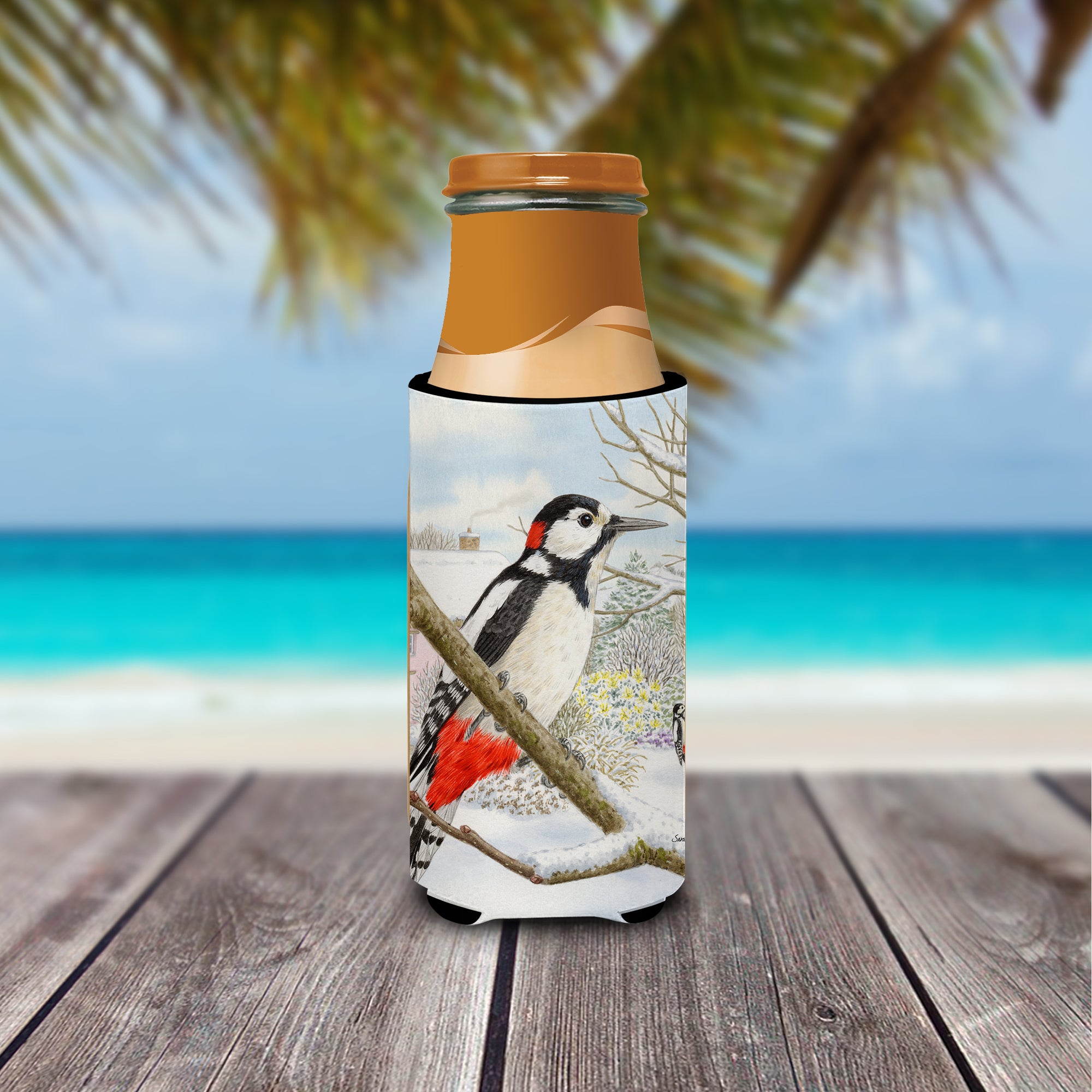 Spotted Woodpecker Ultra Beverage Insulators for slim cans ASA2113MUK