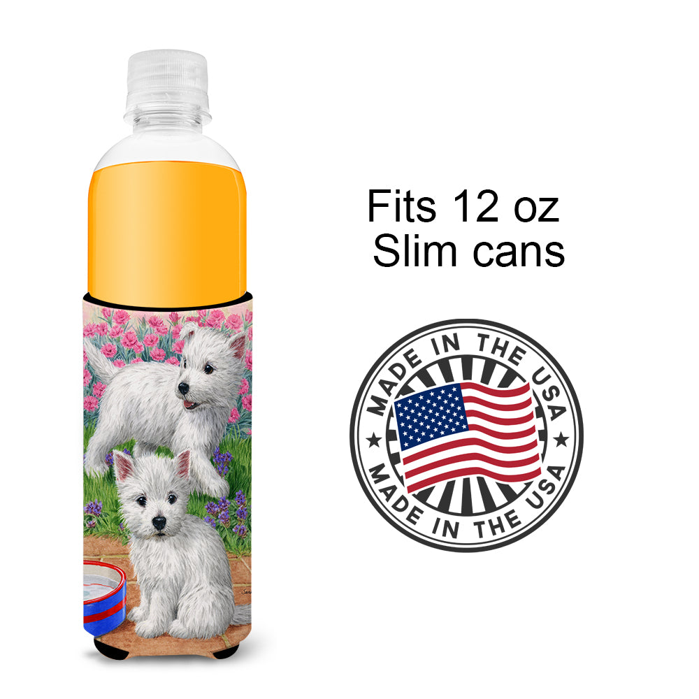 Westie Pups Ultra Beverage Insulators for slim cans ASA2117MUK