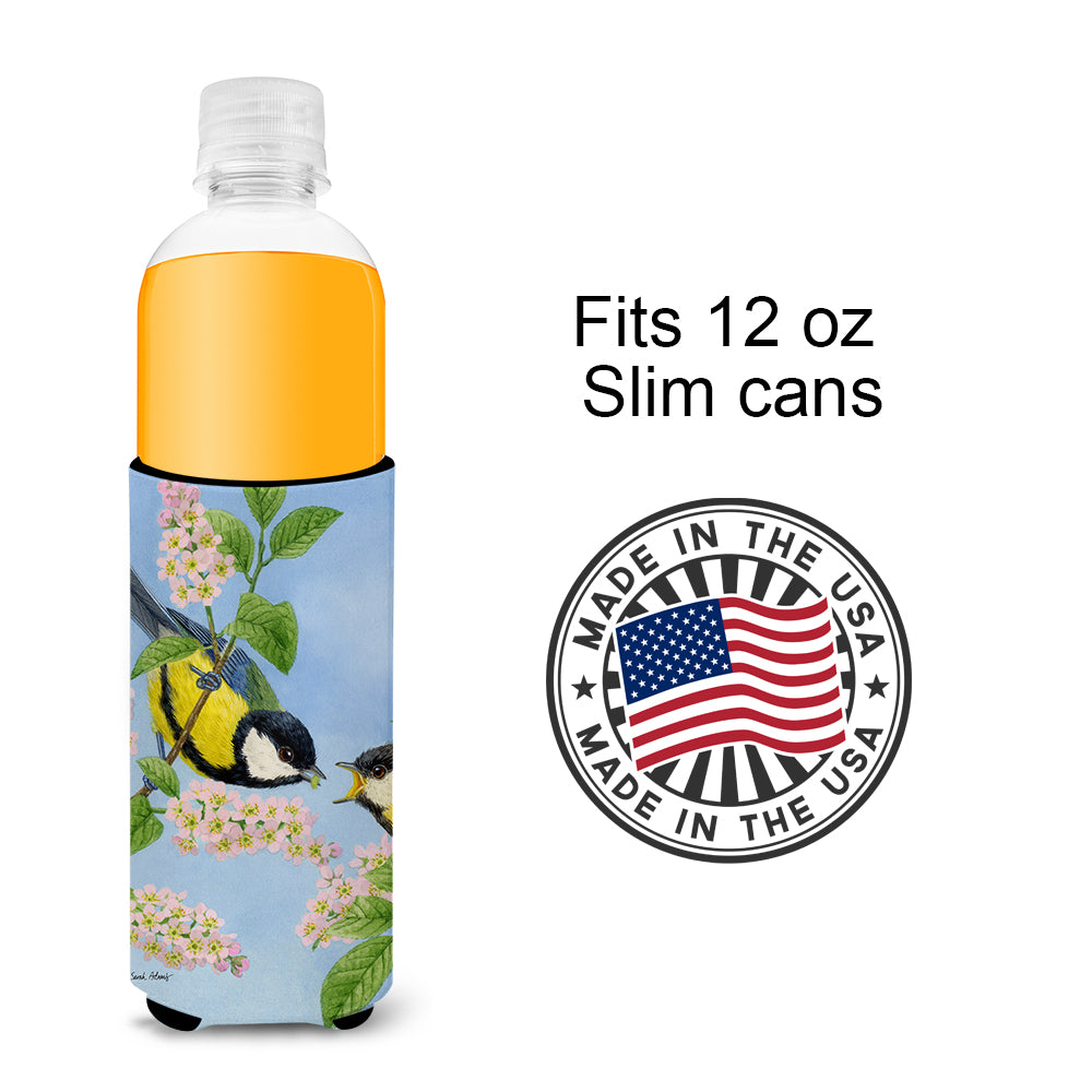 Eurasian Blue Tits Birds Ultra Beverage Insulators for slim cans ASA2128MUK  the-store.com.