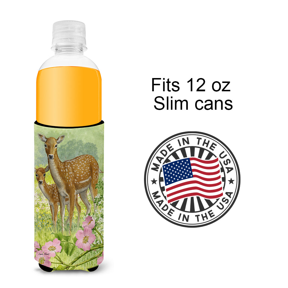 Fallow Deer & Calf Ultra Beverage Insulators for slim cans ASA2130MUK
