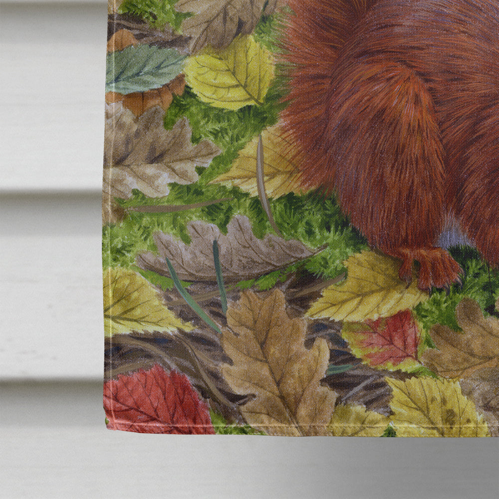 Red Squirrels Flag Canvas House Size ASA2133CHF