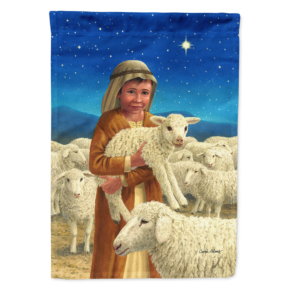 Shepherd and his sheep Flag Canvas House Size ASA2141CHF