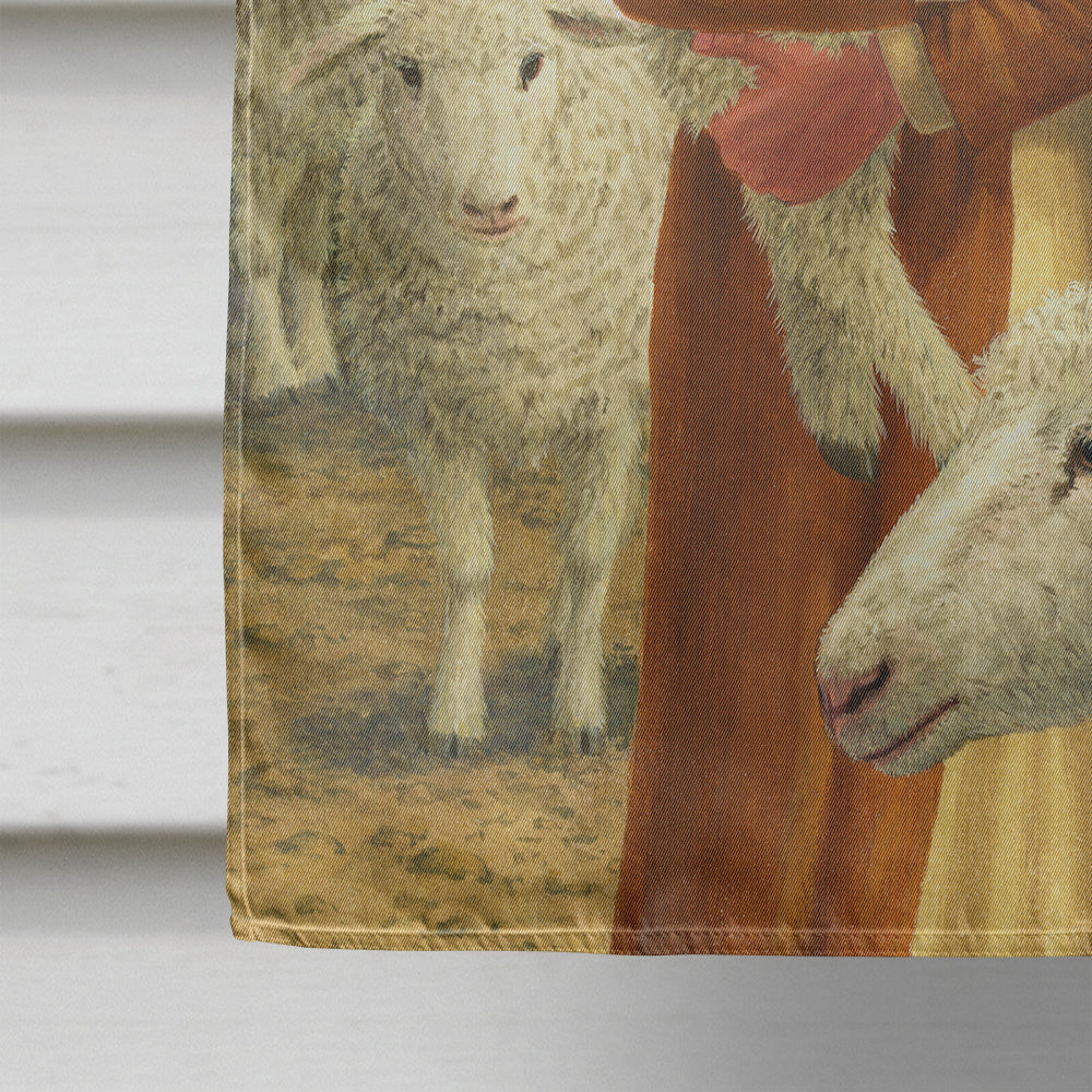 Shepherd and his sheep Flag Canvas House Size ASA2141CHF