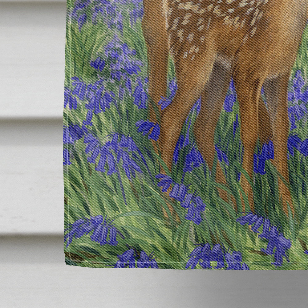 Deer & Fawn Flag Canvas House Size ASA2151CHF  the-store.com.