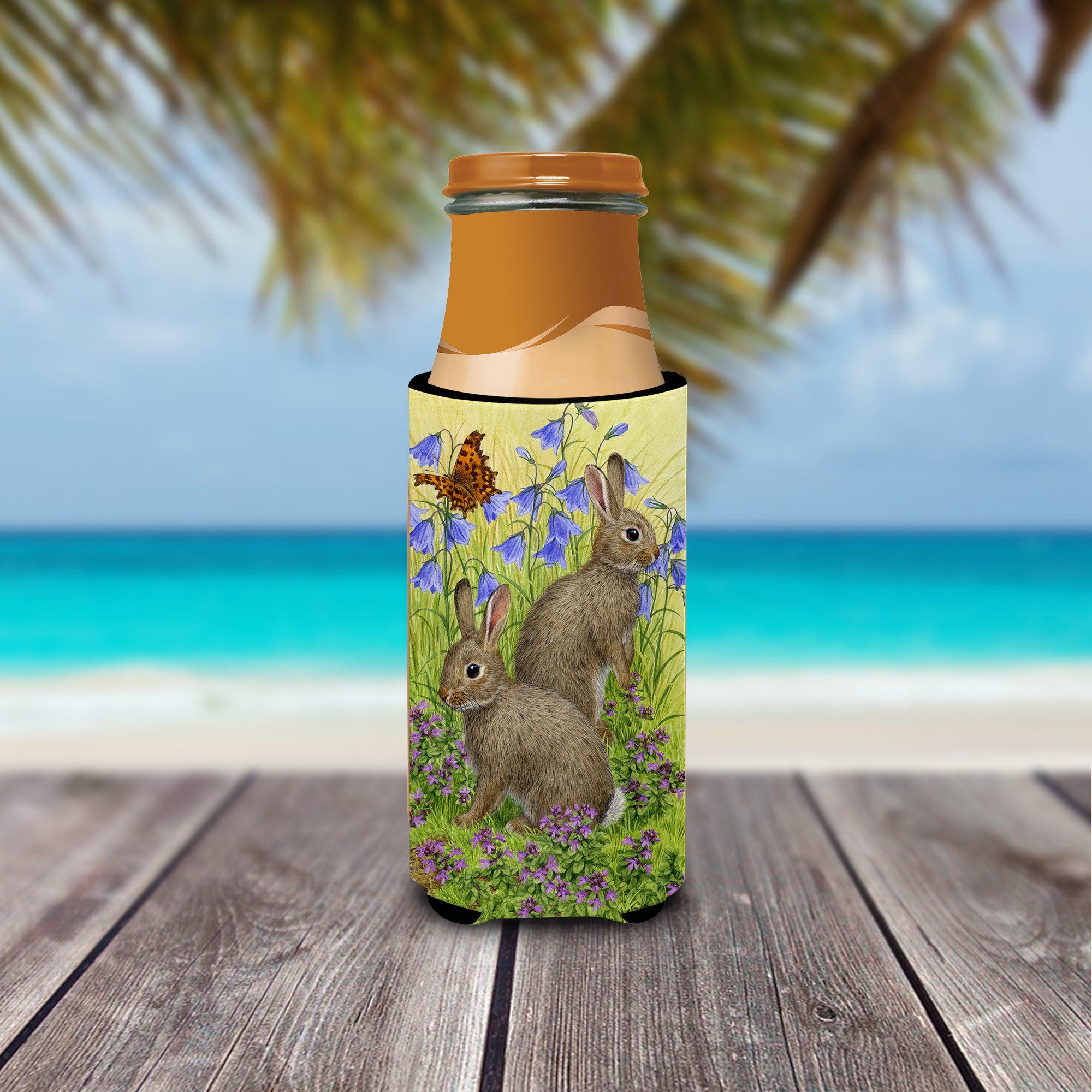 Rabbits  Ultra Beverage Insulators for slim cans ASA2152MUK