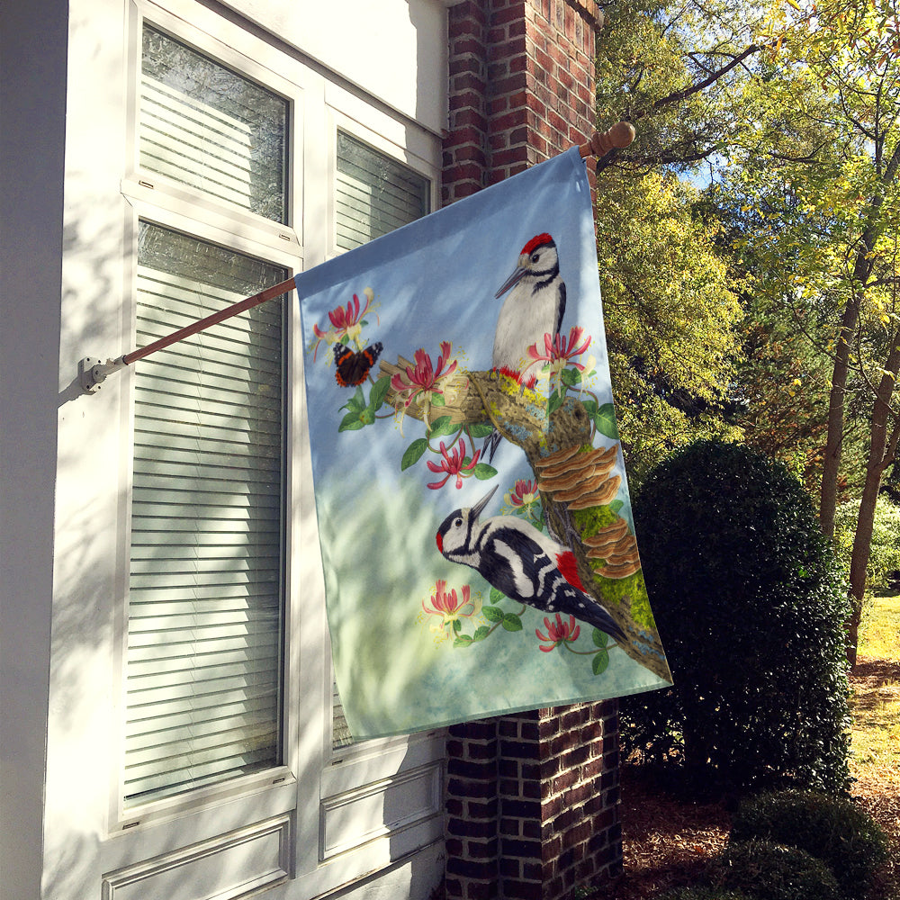Woodpeckers Flag Canvas House Size ASA2153CHF  the-store.com.