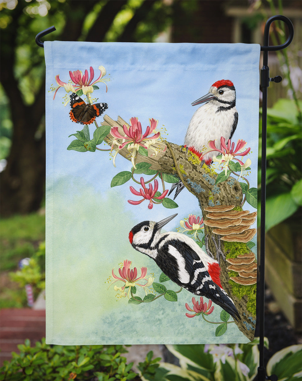 Woodpeckers Flag Garden Size ASA2153GF