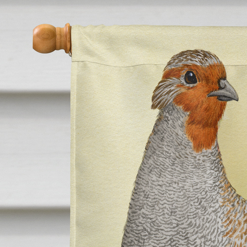 Partridge and Chicks Flag Canvas House Size ASA2162CHF  the-store.com.