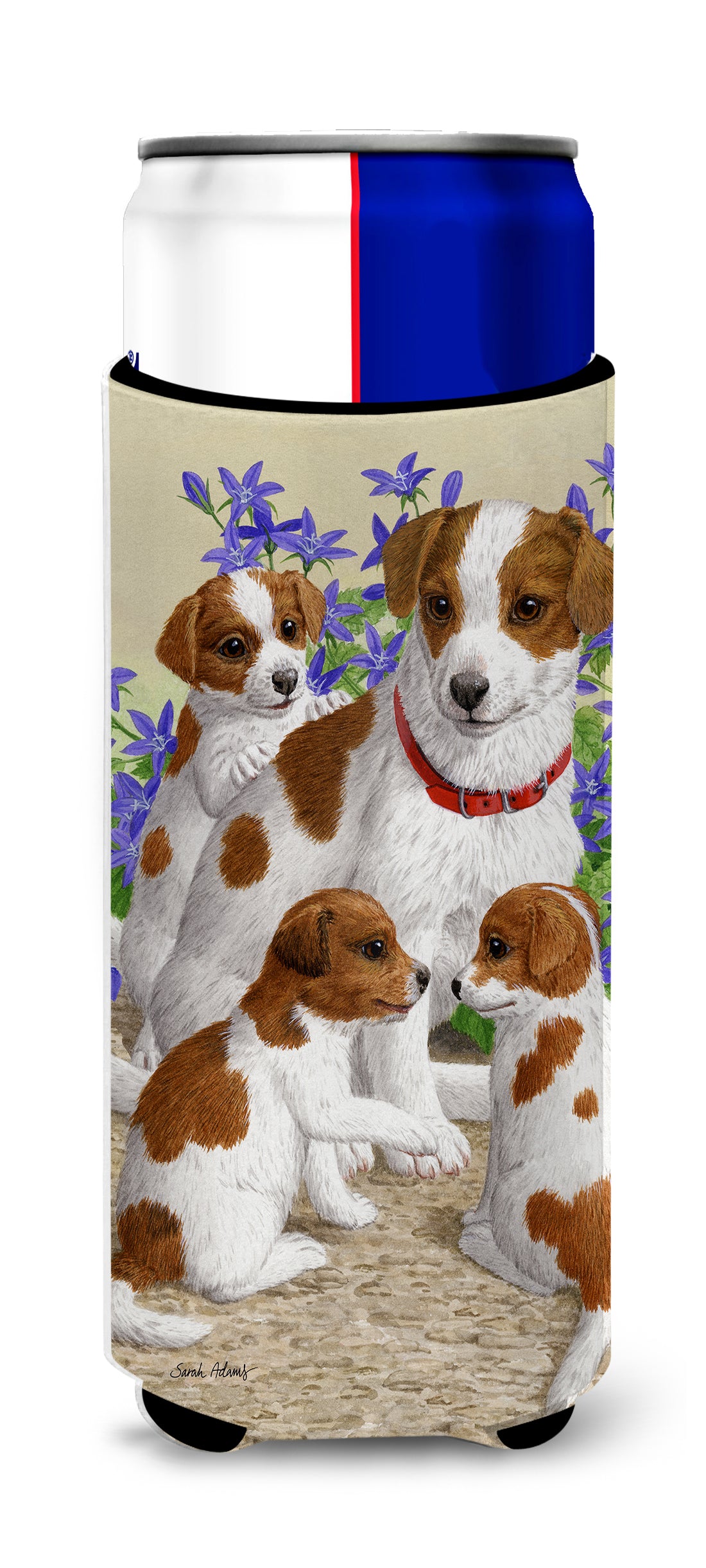Jack Russell Terriers Ultra Beverage Insulators for slim cans ASA2167MUK