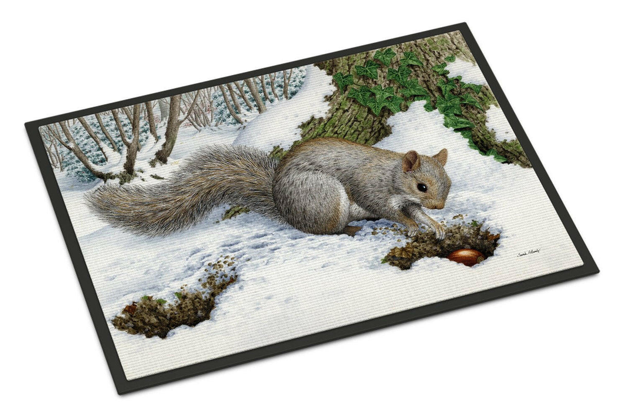 Grey Squirrel Indoor or Outdoor Mat 18x27 ASA2180MAT - the-store.com