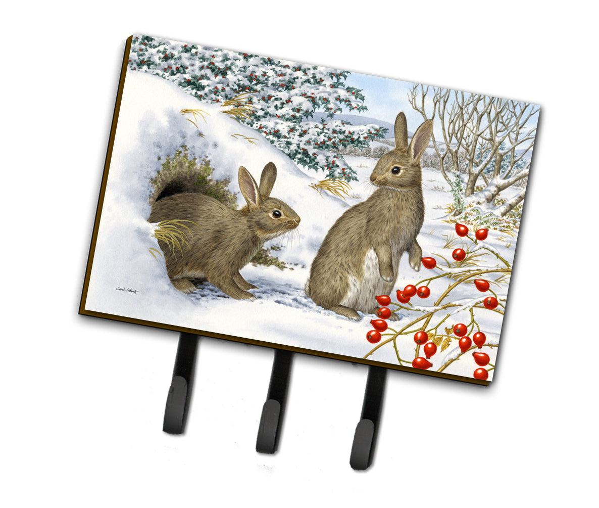 Winter Rabbits Leash or Key Holder ASA2181TH68