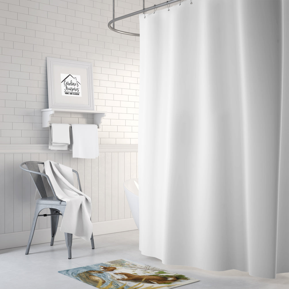 Caroline's Treasures Playtime Otters Machine Washable Memory Foam Mat ASA2186RUG