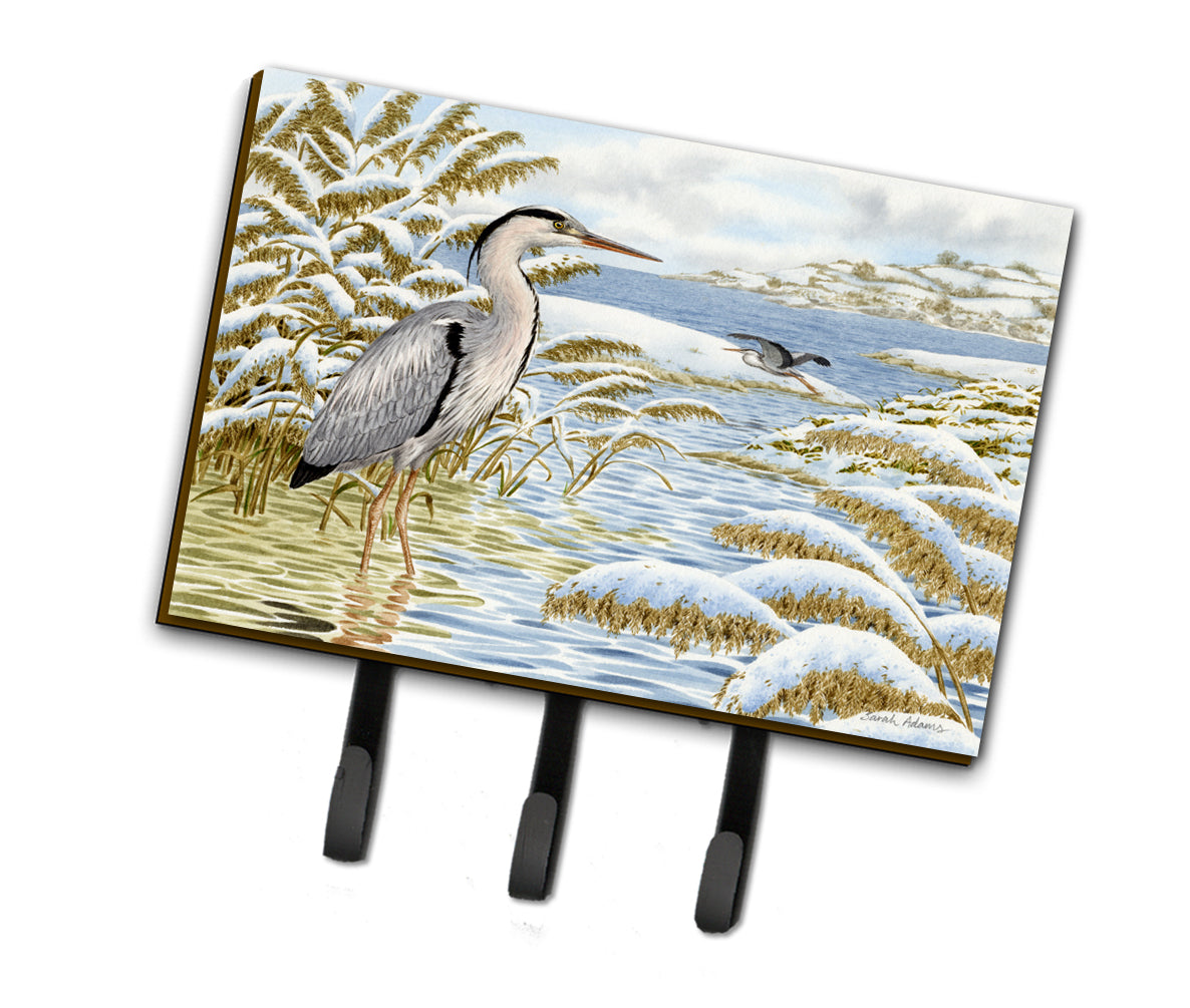 Blue Heron by the Water Leash or Key Holder ASA2191TH68  the-store.com.