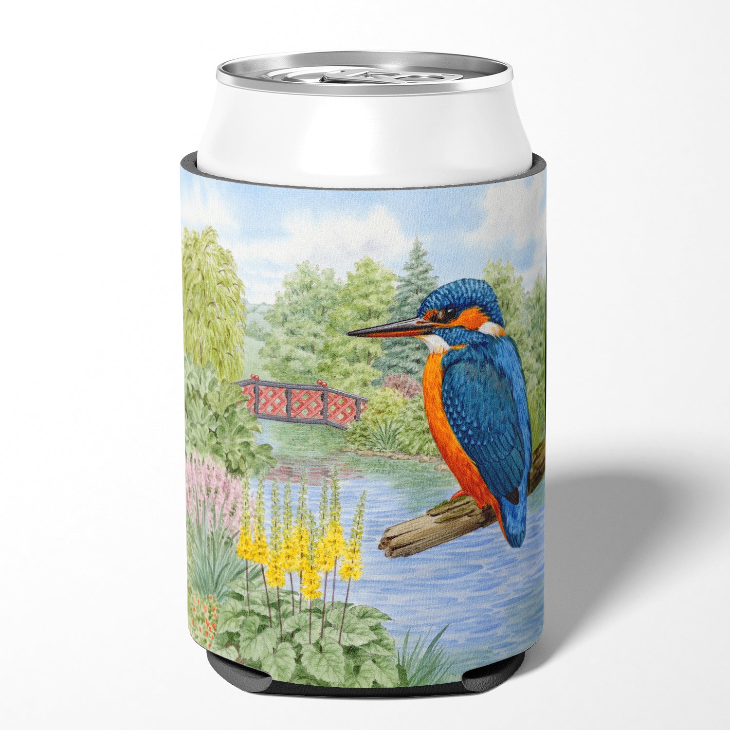 Kingfisher par Sarah Adams Can ou Bottle Hugger ASAD0692CC