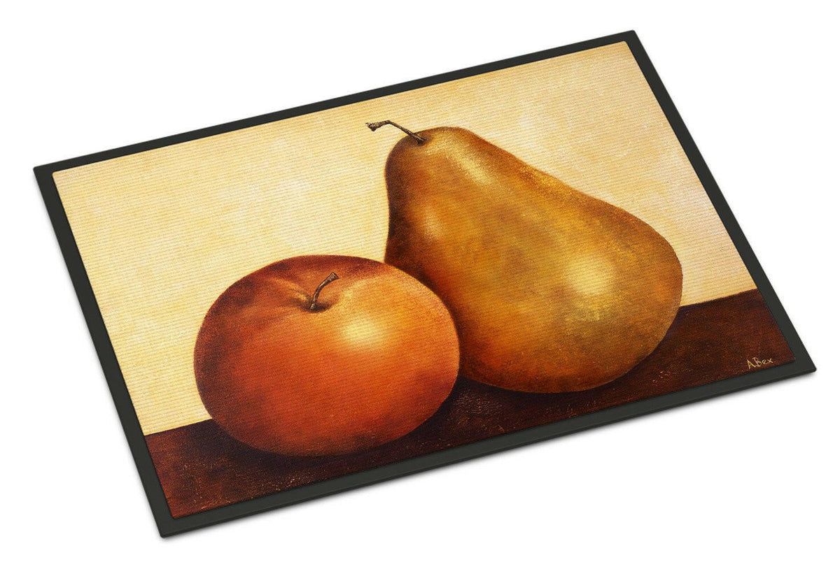 Apple and Pear Indoor or Outdoor Mat 24x36 BABE0089JMAT - the-store.com