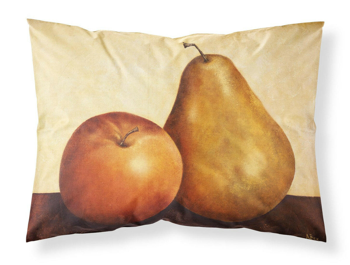 Apple and Pear Fabric Standard Pillowcase BABE0089PILLOWCASE by Caroline&#39;s Treasures