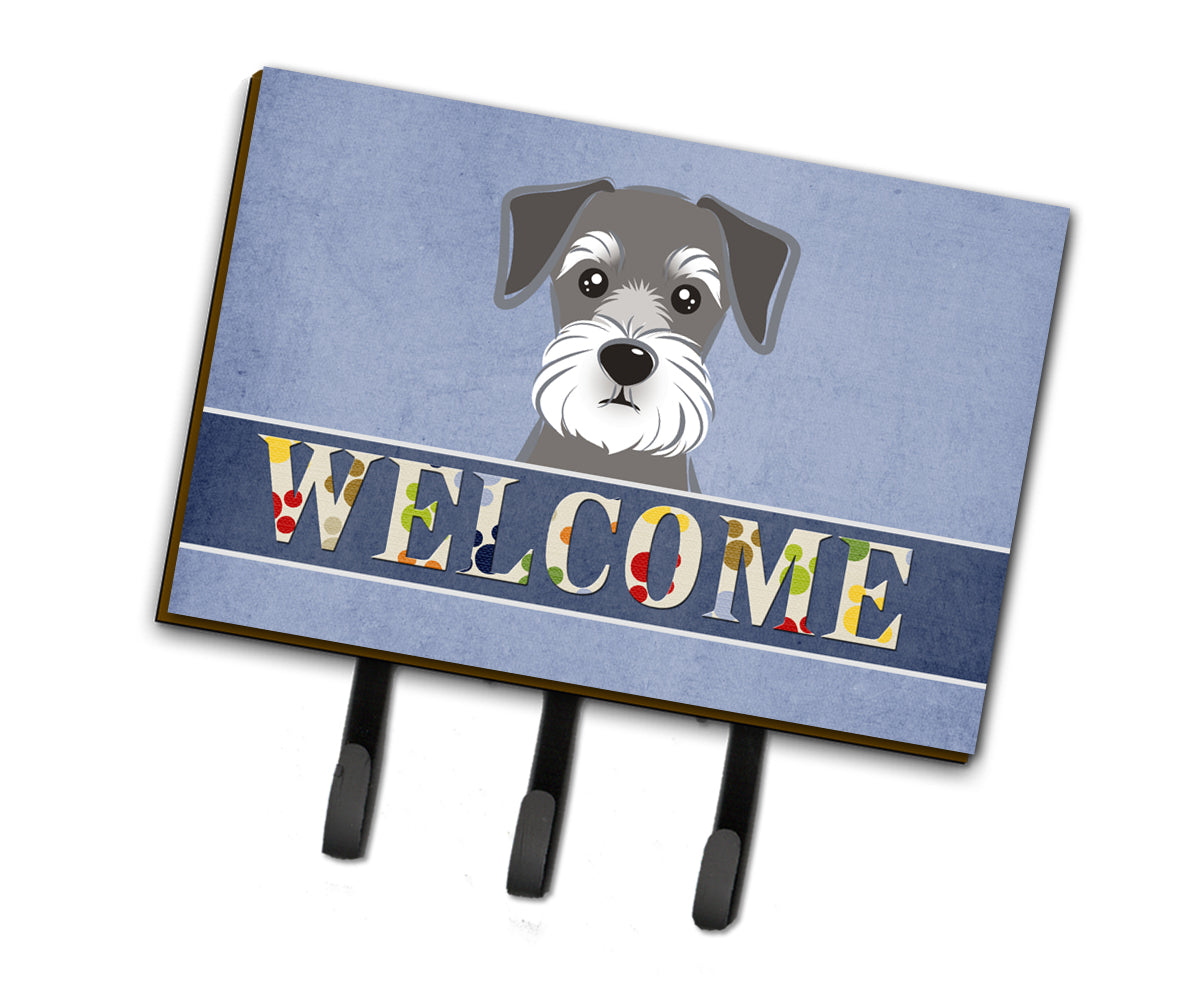 Schnauzer Welcome Leash or Key Holder BB1392TH68  the-store.com.