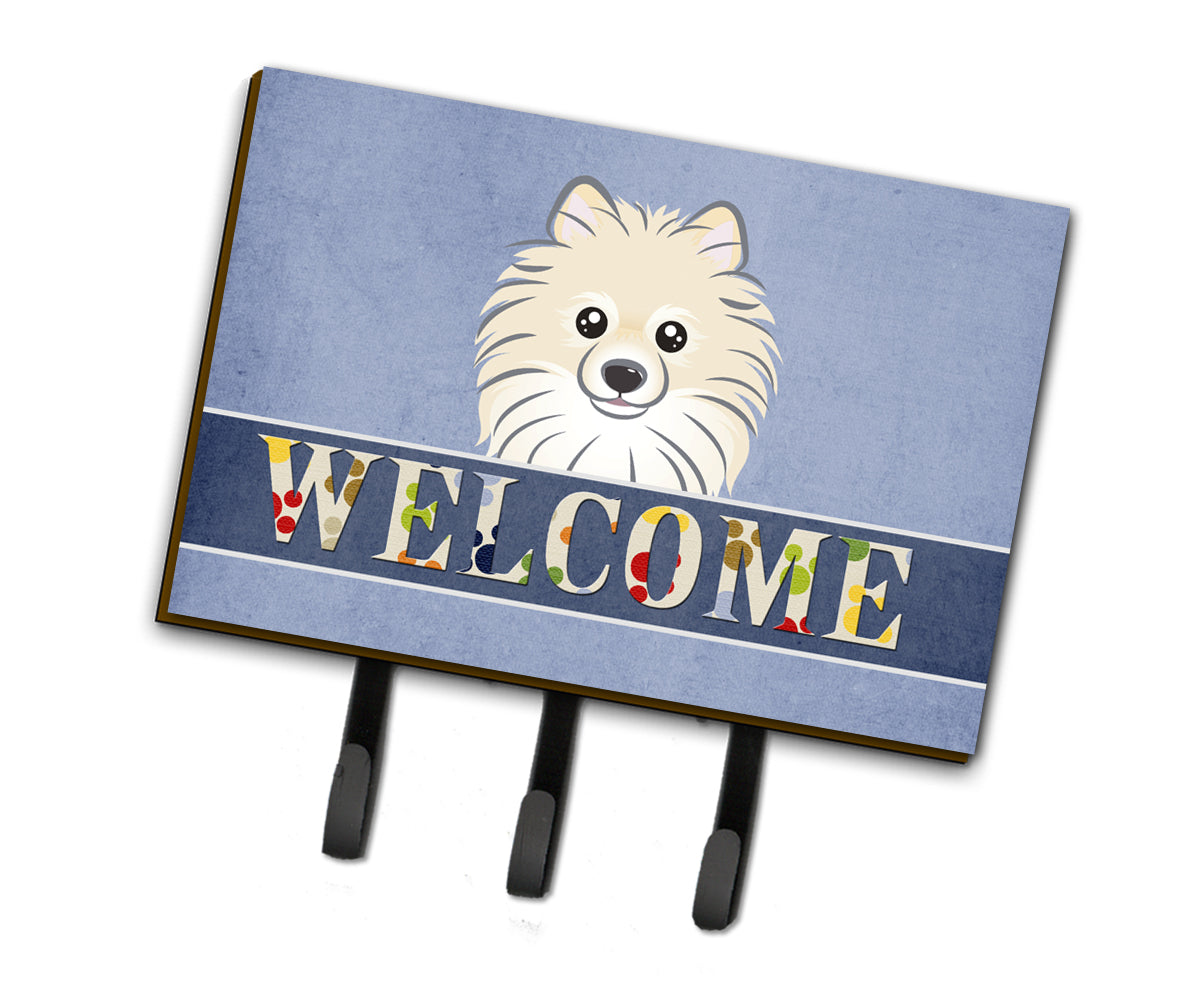Pomeranian Welcome Leash or Key Holder BB1393TH68  the-store.com.