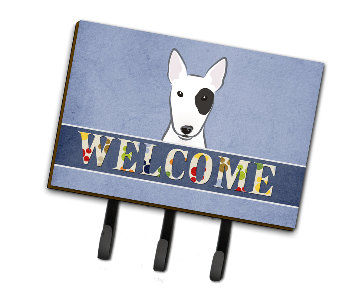 Bull Terrier Welcome Leash or Key Holder BB1395TH68  the-store.com.