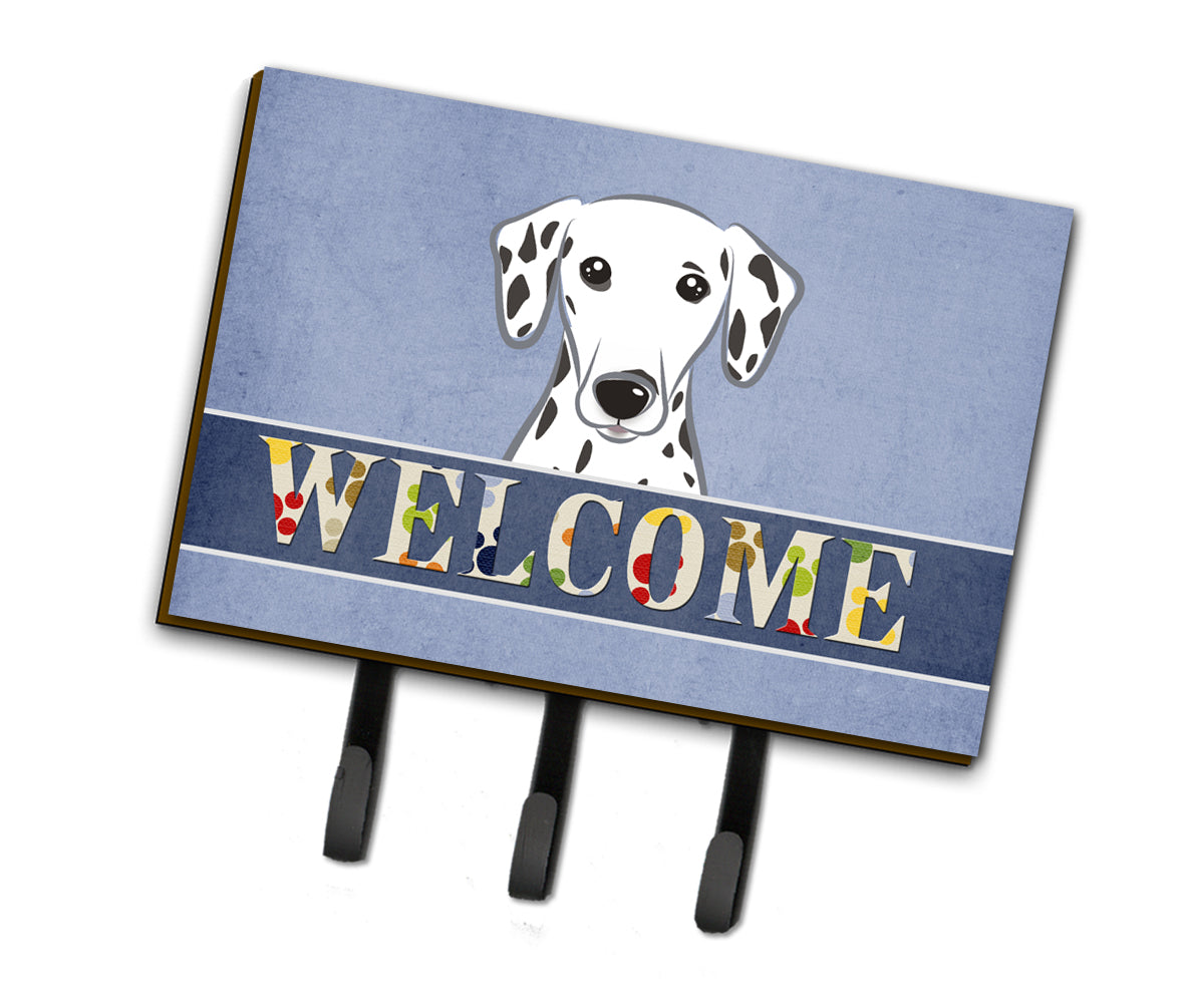 Dalmatian Welcome Leash or Key Holder BB1396TH68  the-store.com.