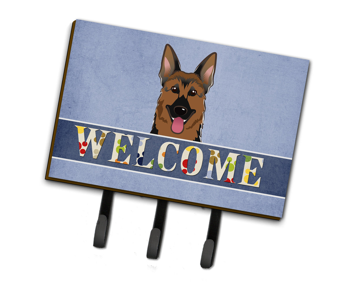 German Shepherd Welcome Leash or Key Holder BB1397TH68  the-store.com.