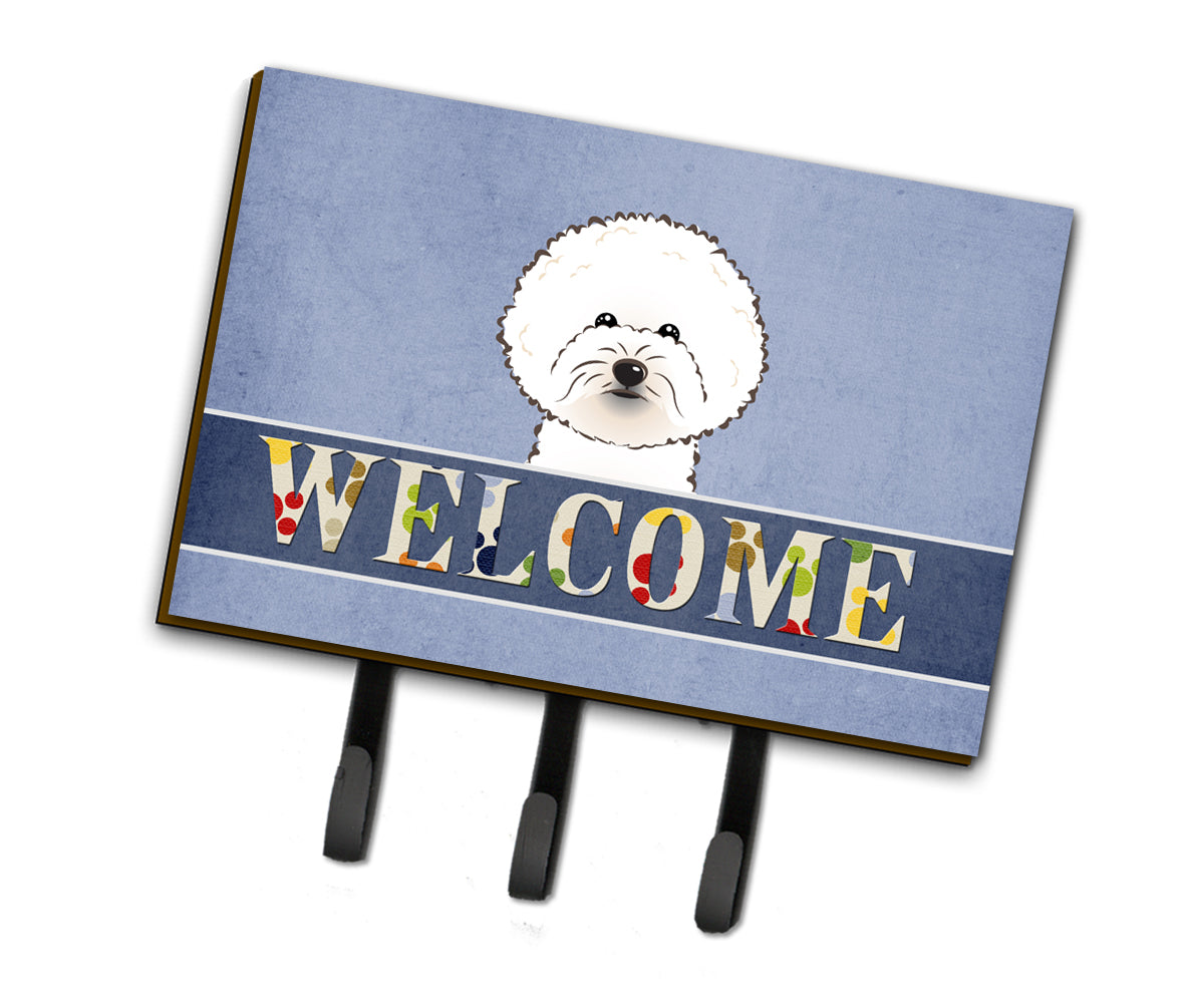 Bichon Frise Welcome Leash or Key Holder BB1403TH68  the-store.com.
