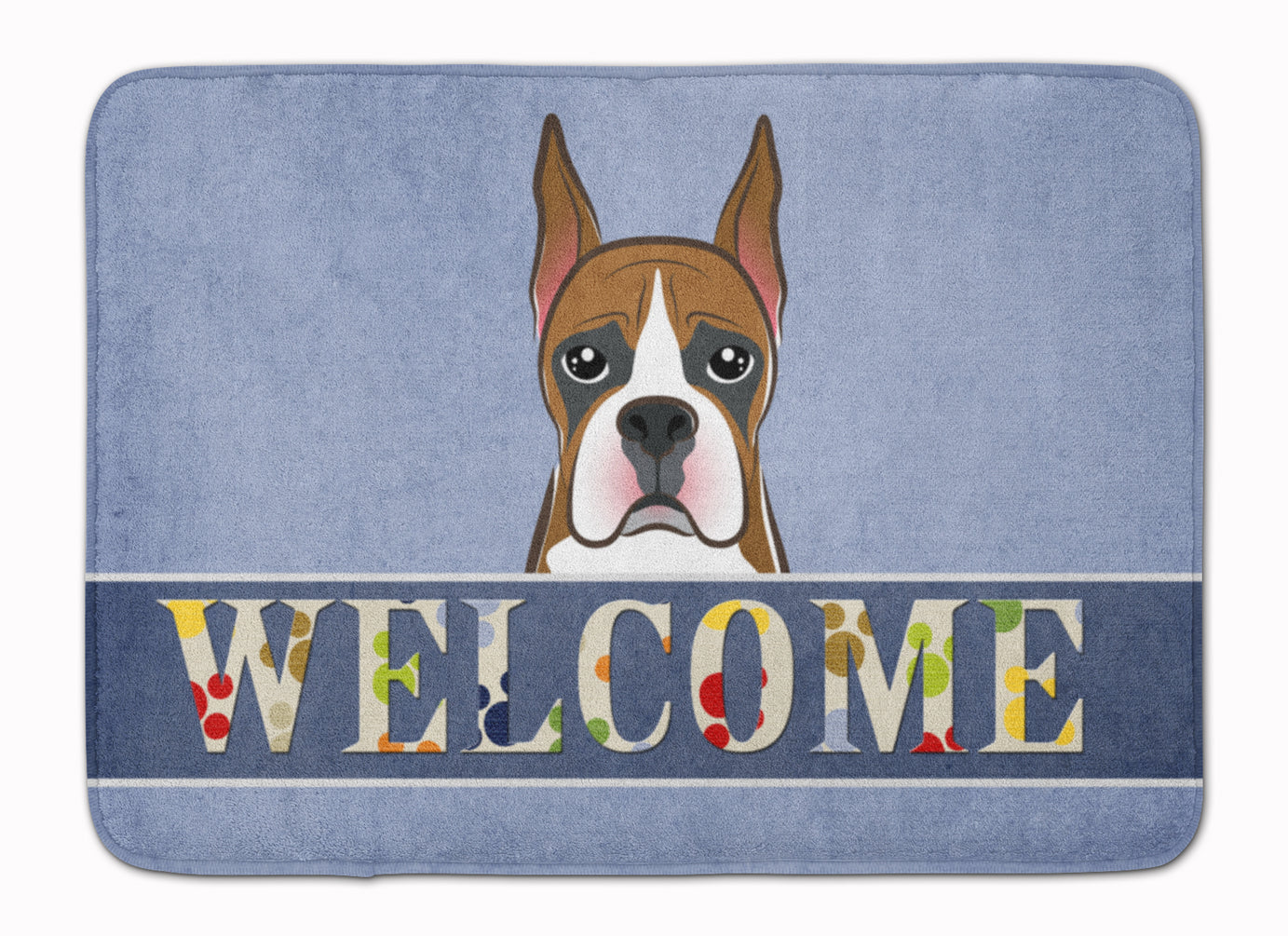 Boxer Welcome Machine Washable Memory Foam Mat BB1409RUG - the-store.com