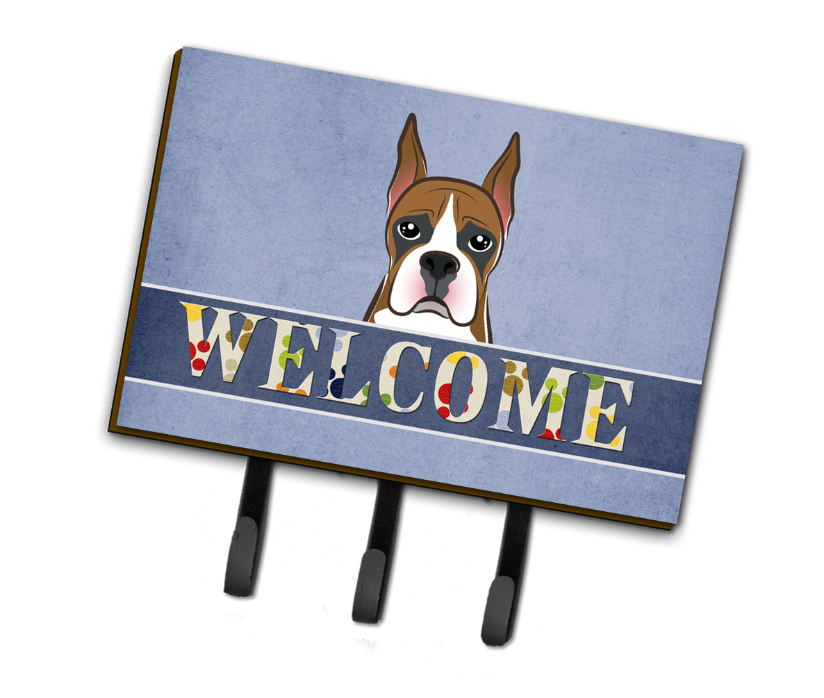 Boxer Welcome Leash or Key Holder BB1409TH68