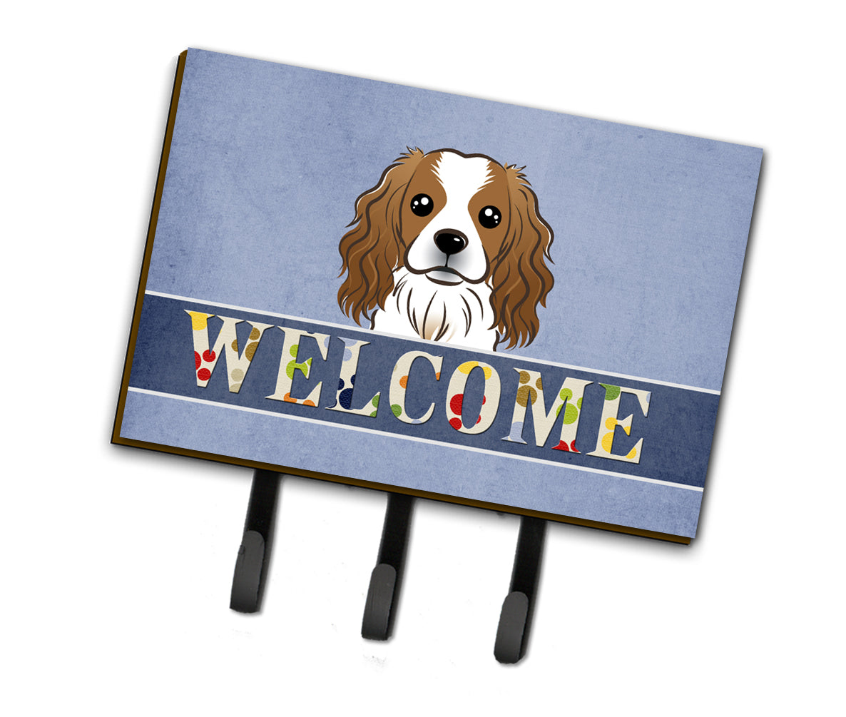 Cavalier Spaniel Welcome Leash or Key Holder BB1410TH68  the-store.com.