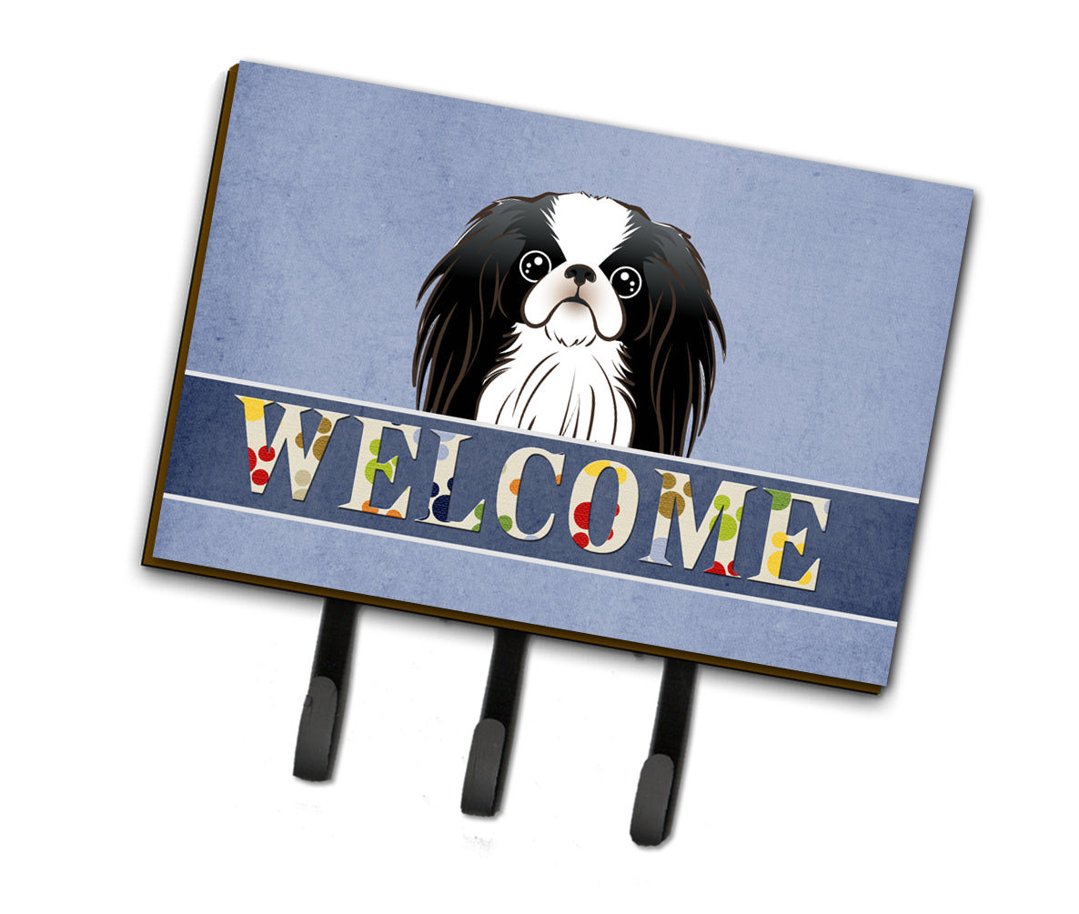 Japanese Chin Welcome Leash or Key Holder BB1416TH68
