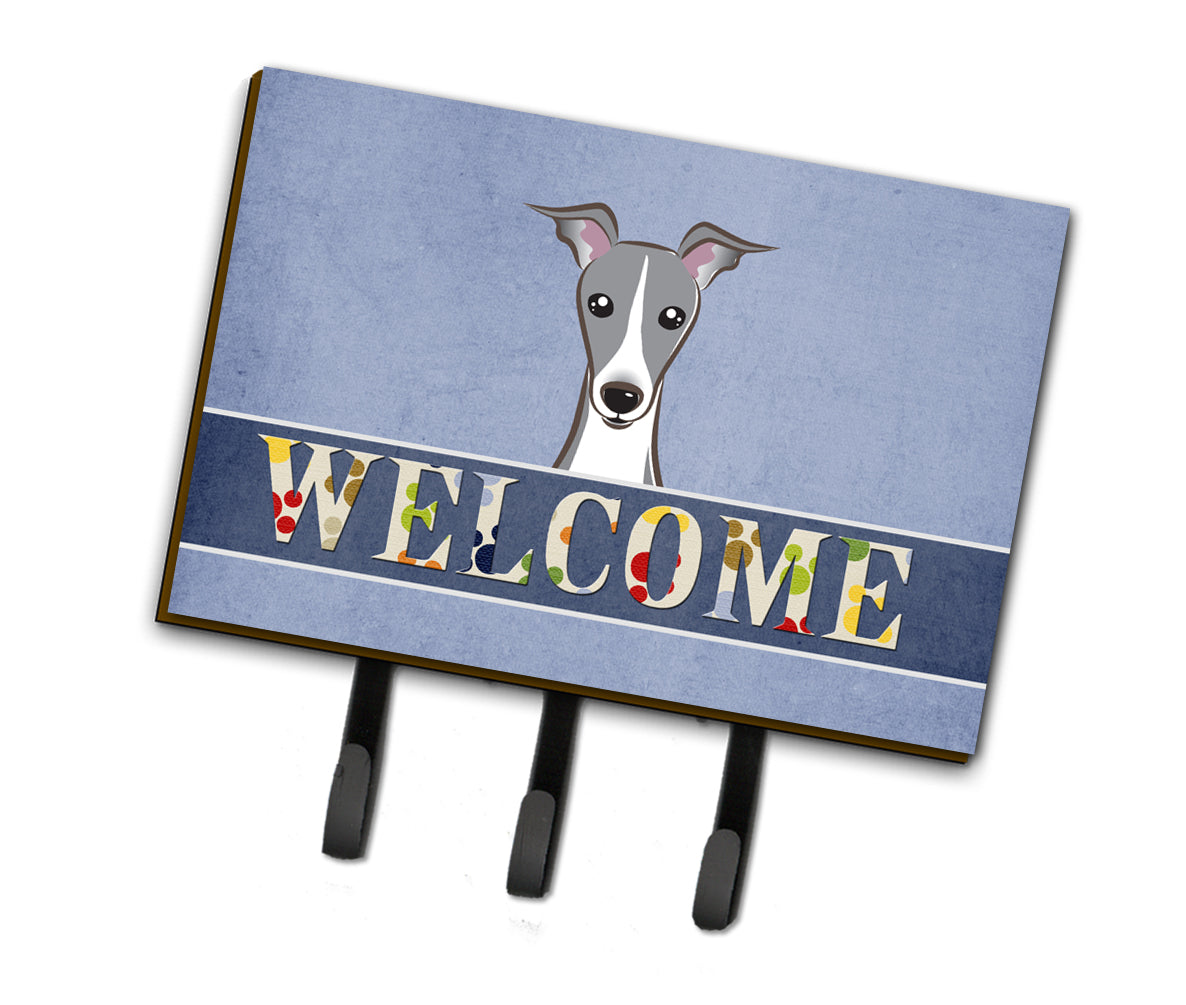 Italian Greyhound Welcome Leash or Key Holder BB1422TH68  the-store.com.
